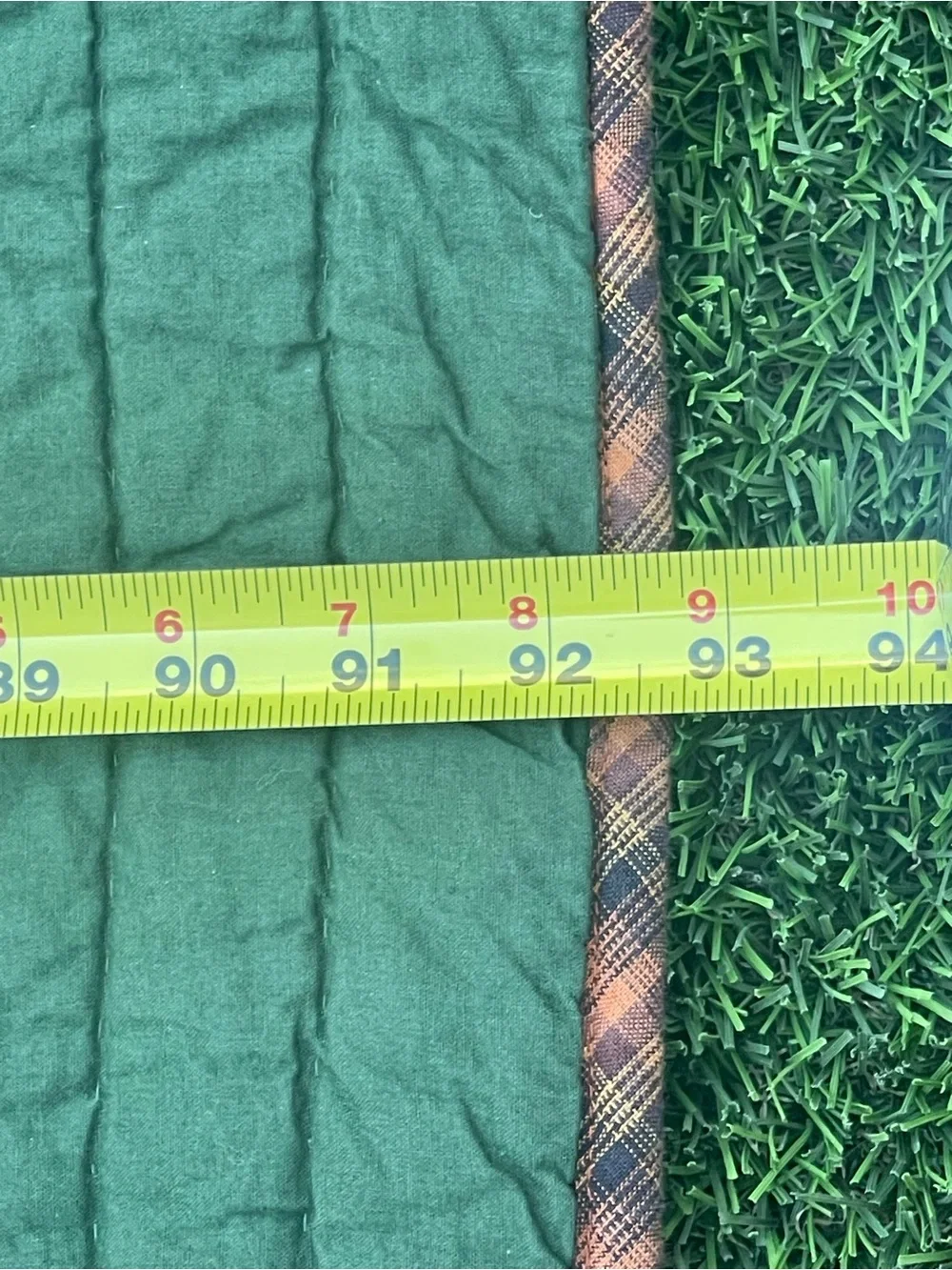 Vintage Cozy Things 100% Cotton Autumn Plaid Quilt Boho Full Queen 🍂✨